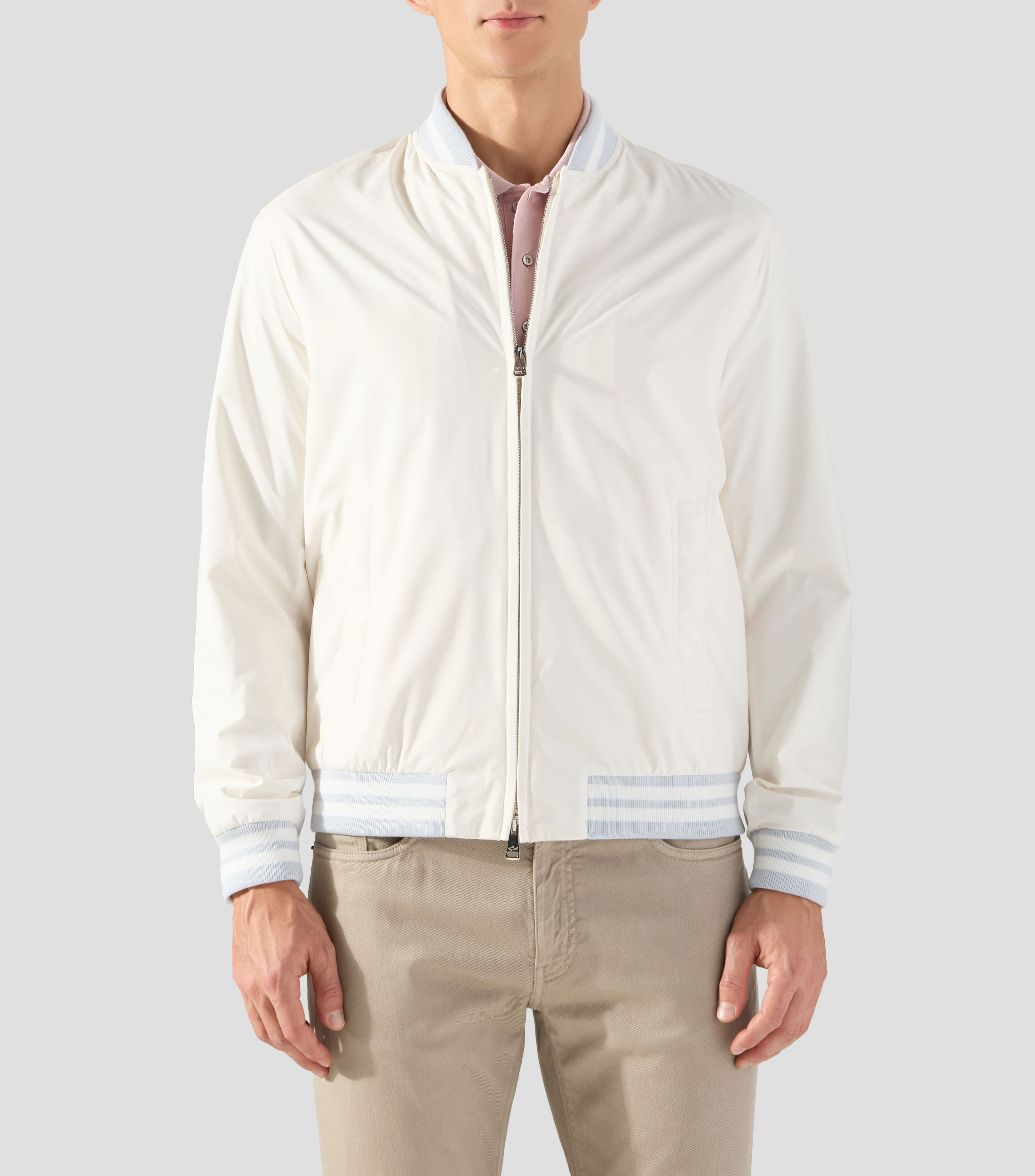 Chamarra tipo bomber Hombre